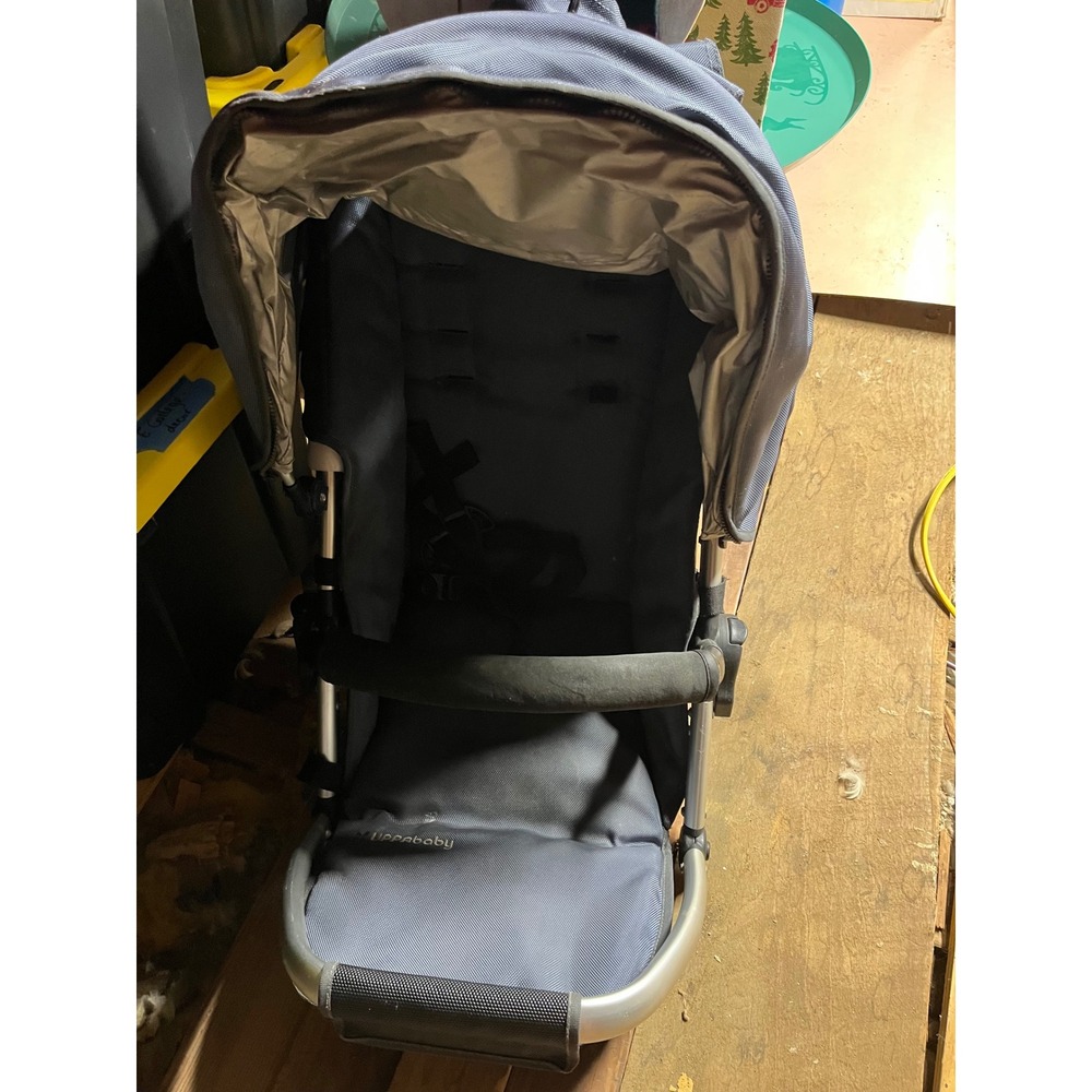 UPPAbaby pre-2015 VISTA Stroller Blue Canopy Bumper Rumble Seat Replacement Baby